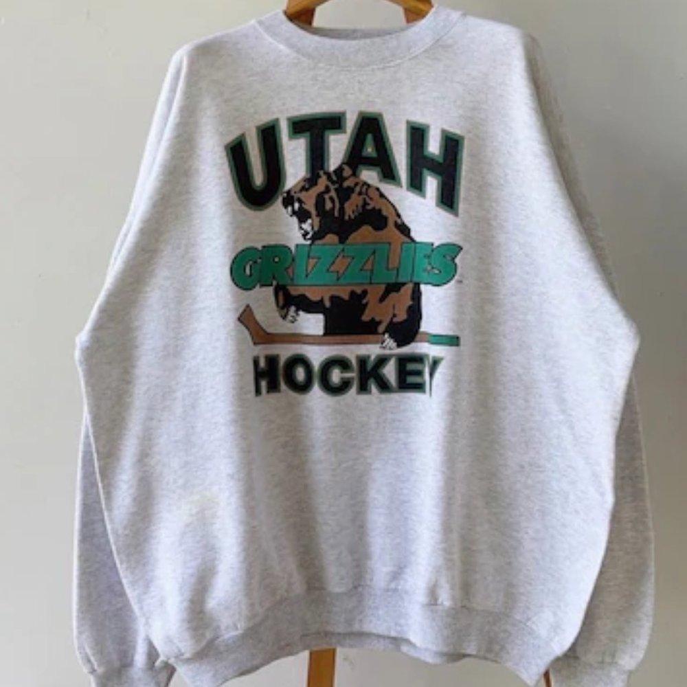 Utah Grizzlies Hockey Athletic Sweatshirt